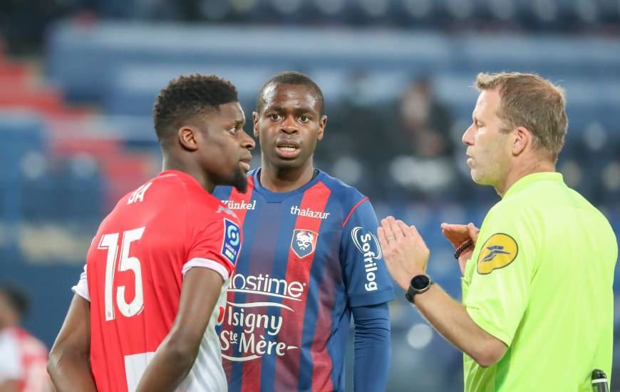 Olivier Thual avait arbitré le Stade Malherbe Caen face à l'USL Dunkerque la saison dernière