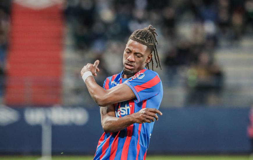 Nuno Da Costa a inscrit six buts lors de ses sept derniers matchs avec le Stade Malherbe Caen