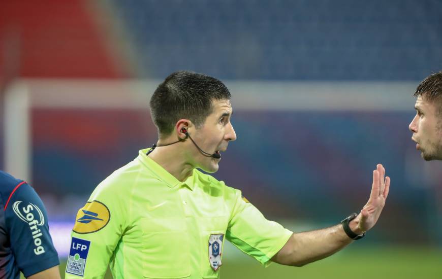 Alexandre Perreau Niel avait arbitré les Caennais face au GF38 à d'Ornano la saison dernière