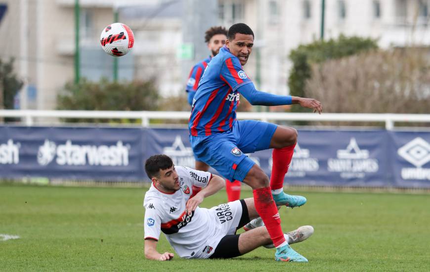 Andréas Hountondji a lui inscrit le deuxième but de l'équipe réserve face à Chartres samedi après-midi