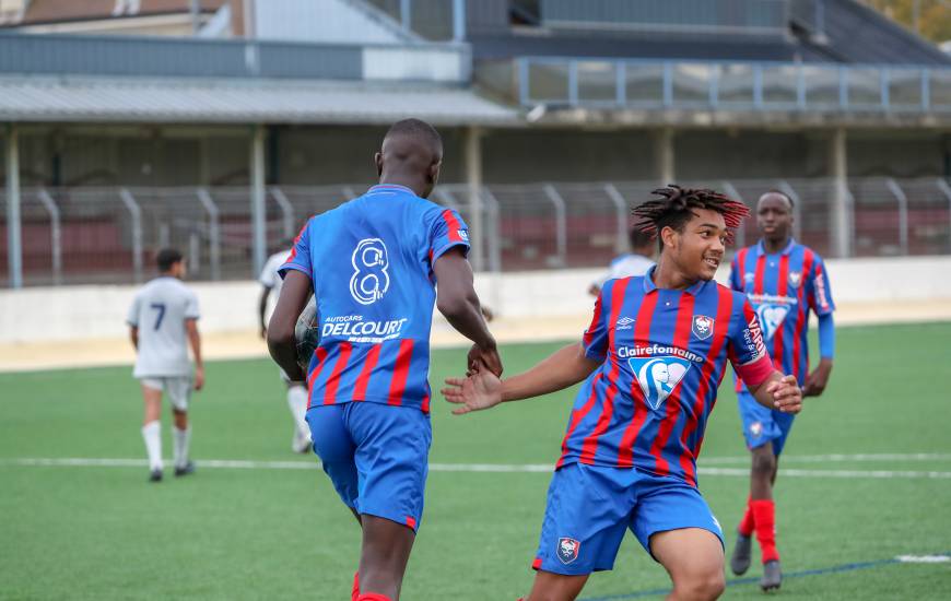 Franck Mefouma avait égalisé sur penalty pour le Stade Malherbe Caen face au HAC dimanche après-midi