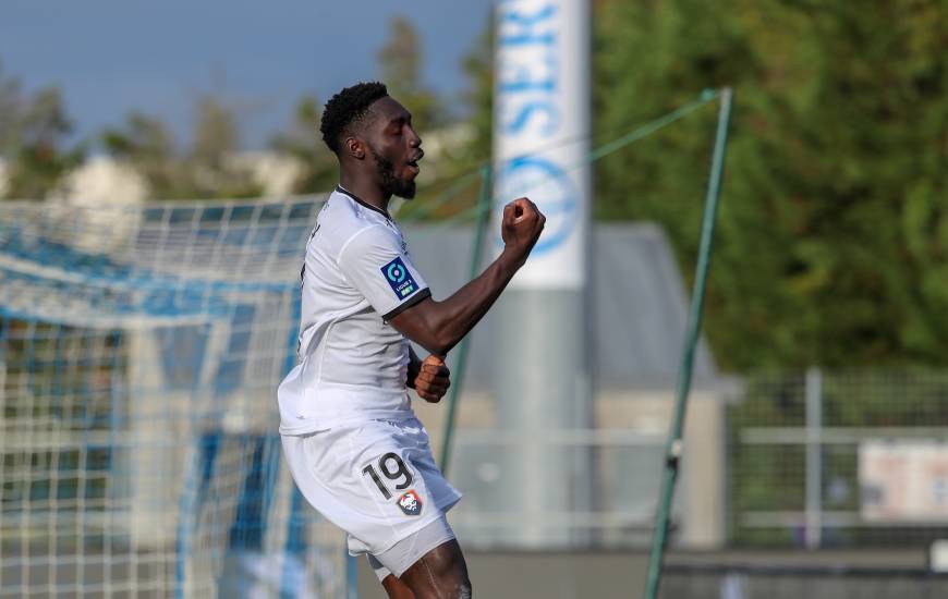 Alexandre Mendy a inscrit son sixième but de la saison ce samedi soir sur la pelouse du SC Bastia