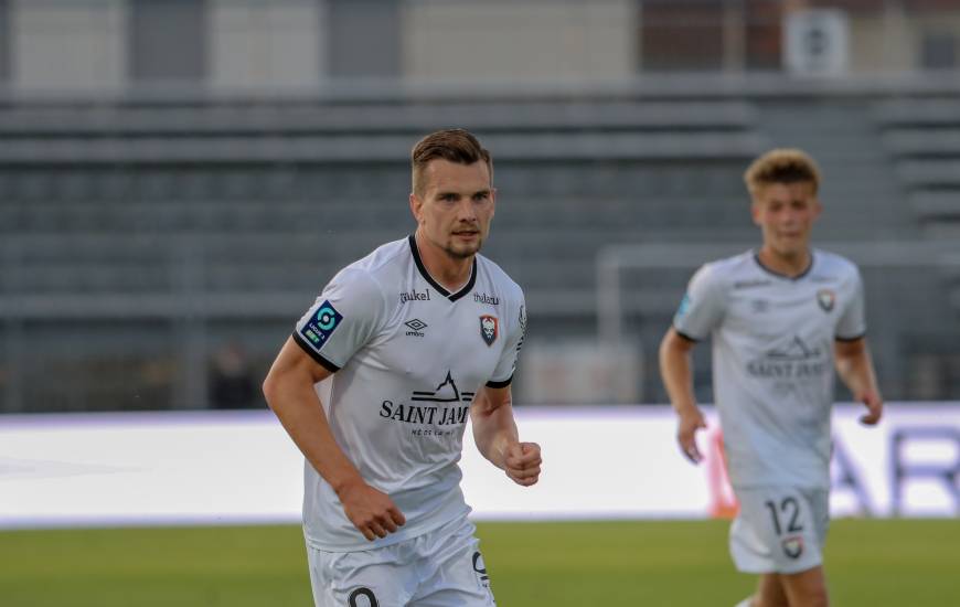 Benjamin Jeannot s'est procuré la meilleure occasion de la rencontre face au Nîmes Olympique samedi après-midi