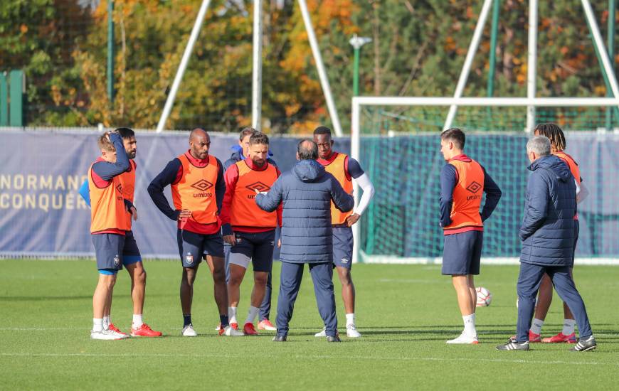 Les joueurs de Stéphane Moulin ont retrouvé le chemin de l'entraînement hier après-midi