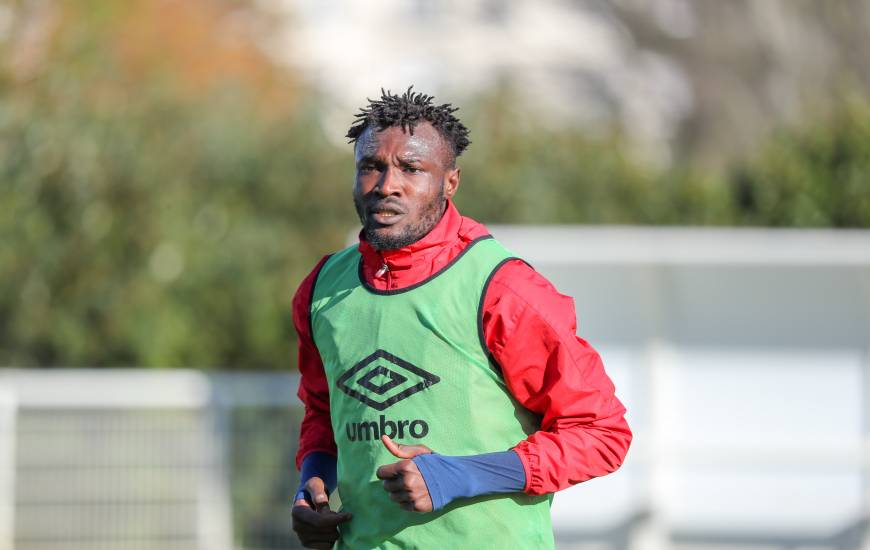 Absent depuis près de deux mois, Franklin Wadja effectue son retour dans le groupe pour se rendre à Dijon