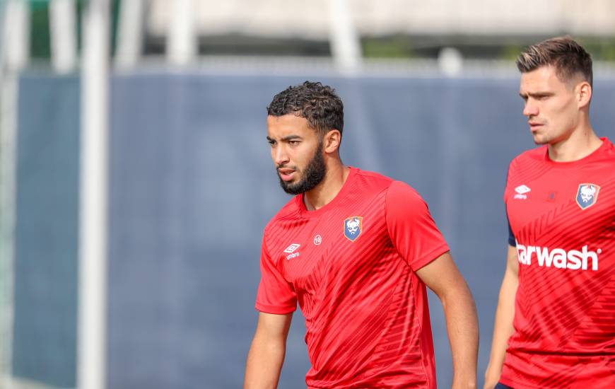 Ilyes Najim était notamment titulaire en début de saison lors de la réception de l'AS Nancy Lorraine