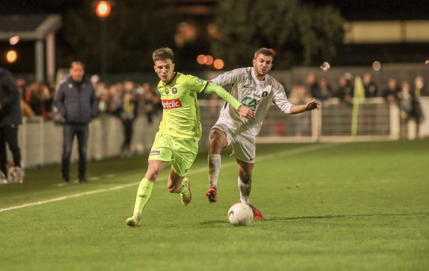 Hugo Vandermersch a rejoué avec les professionnels pour la première fois de la saison