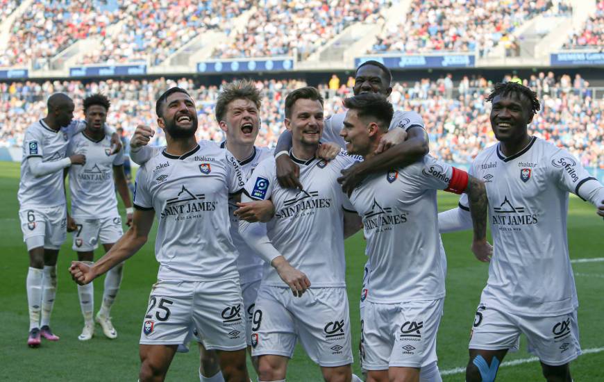 Les Caennais ont pu s'offrir une belle victoire (2-4) dans le derby face au Havre hier après-midi