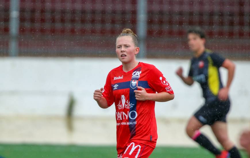 Romane Philippe s'est illustrée hier après-midi avec un but et trois passes décisives face à Briouze