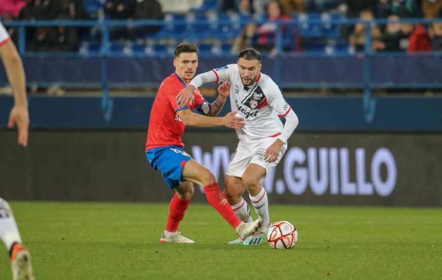 Jessy Deminguet et les Caennais tenteront de poursuivre leur série d'invincibilité face à l'En Avant Guingamp