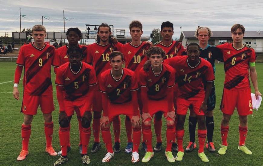 Norman Bassette a connu ses premières sélections avec les U18 belges lors d'un tournoi amical en Suède