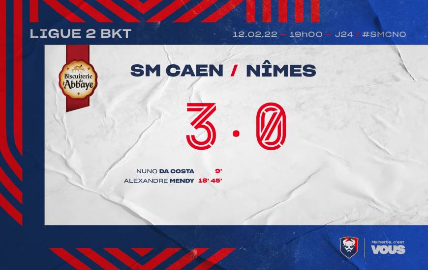 [24è journée de Ligue 2 : SM Caen - Nîmes O Flat2hewub4ekj_