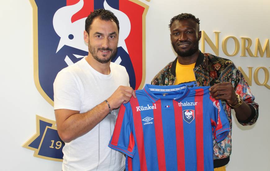 Franklin Wadja s'est engagé pour les deux prochaines saisons avec le Stade Malherbe Caen