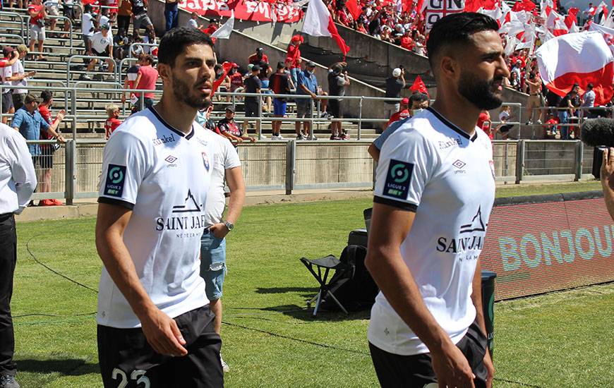 Ali Abdi, Steve Shamal et les Caennais ont gardé leur but vierge face au Nîmes Olympique cet après-midi