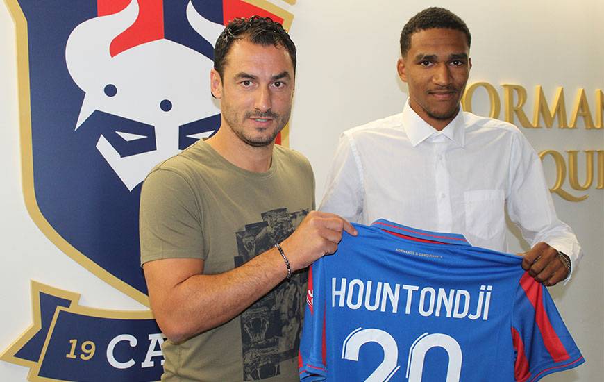 Andras Hountondji s'est montré à son avantage lors de la préparation estivale avec le Stade Malherbe Caen