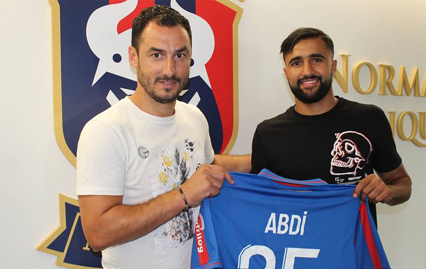 Ali Abdi est la deuxième recrue du Stade Malherbe Caen dans ce mercato estival