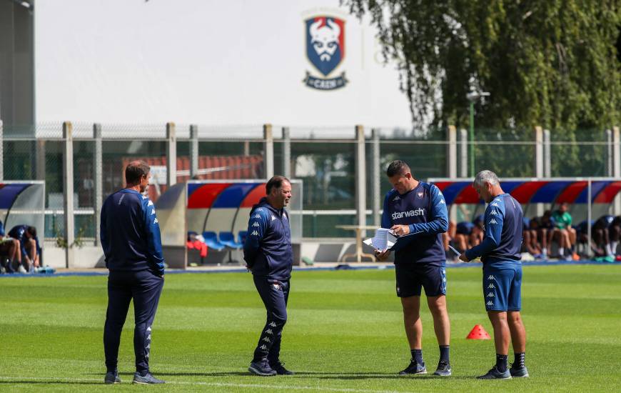 Les Caennais prendront part demain à une dernière séance avant de se déplacer sur la pelouse de Dijon