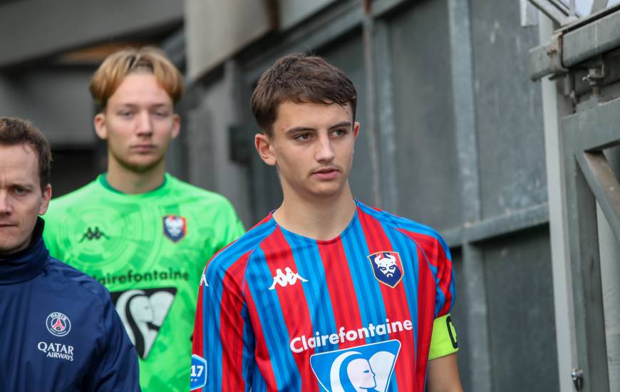 Noha Lapisse et les U18 du Stade Malherbe Caen font leur entrée en Coupe Gambardella ce week-end 