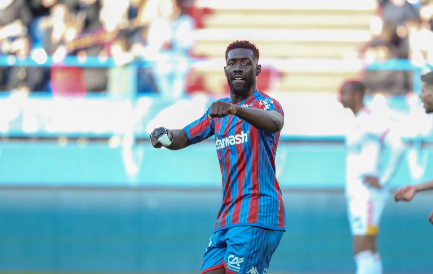 Alexandre Mendy a inscrit son quinzième but en Ligue 2 BKT cette saison