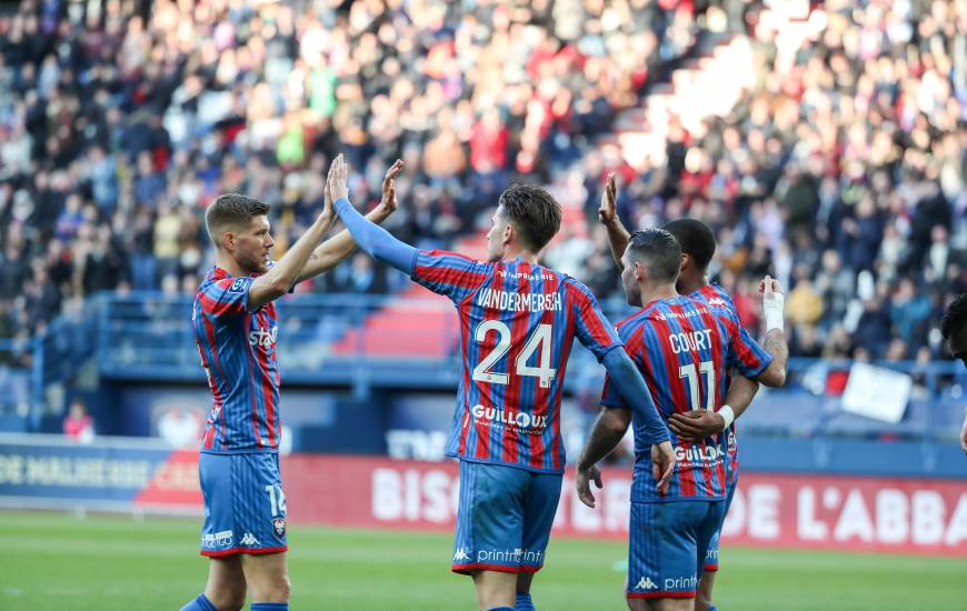 Le Stade Malherbe Caen a remporté son dizième match de la saison à domicile ce soir.