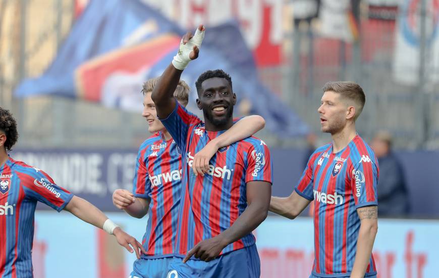 Alexandre Mendy a inscrit un doublé lors de cette victoire face au Nîmes Olympique samedi soir