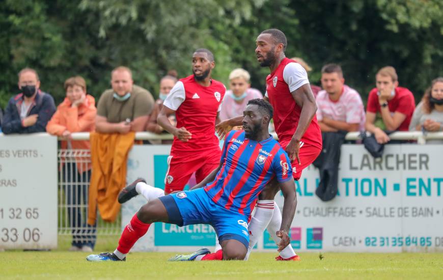 Alexandre Mendy et les Caennais affronteront de nouveau l'AC Ajaccio lors de cette préparation estivale