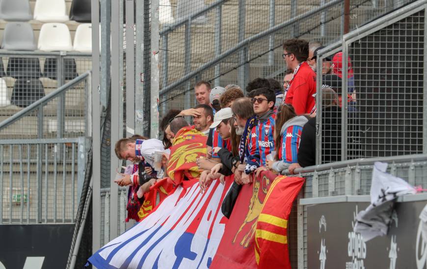 Une trentaine de supporters caennais sont attendus demain soir au Nouste Camp pour le dernier match de la saison