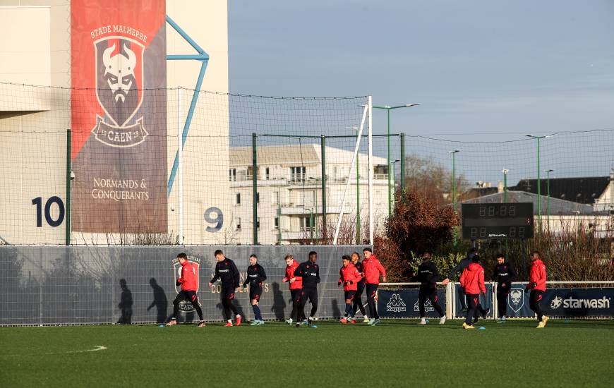 Grosse semaine au programme pour les joueurs du Stade Malherbe Caen