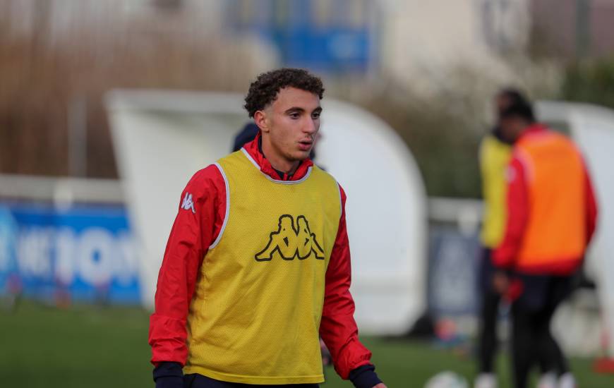 Mohamed Hafid pourrait faire sa première apparition en Ligue 2 BKT ce soir sur la pelouse du FC Sochaux