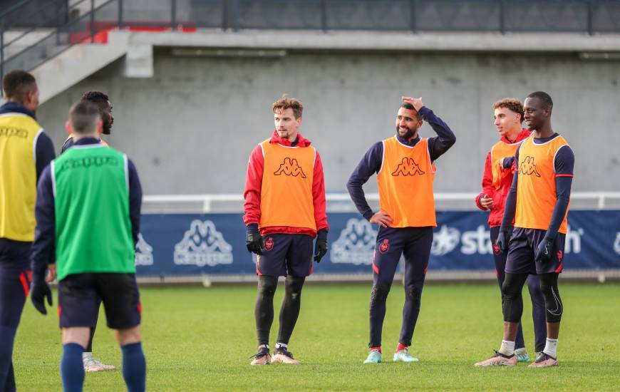 Benjamin Jeannot et les Caennais ont quatre jours pour préparer le déplacement sur la pelouse du FC Sochaux