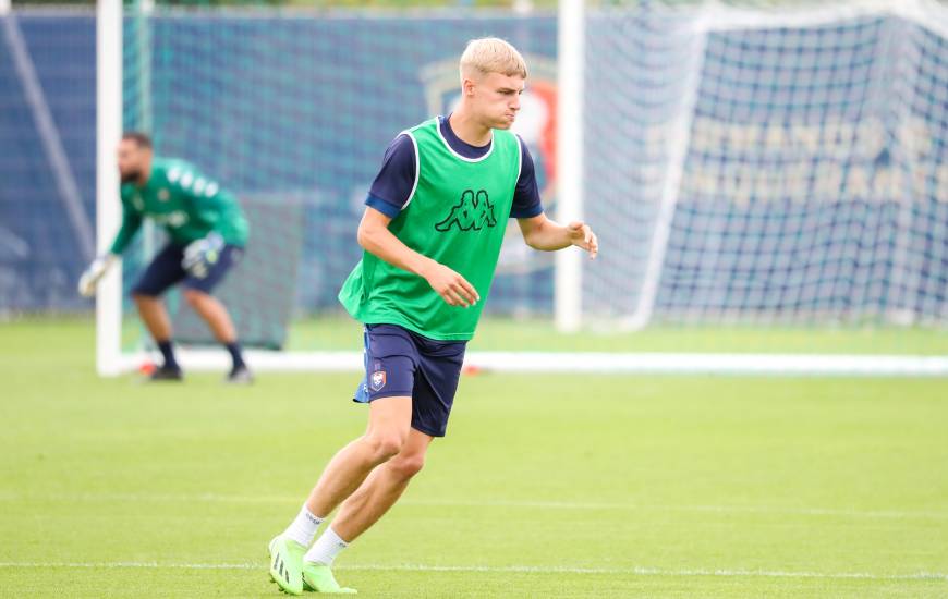 Norman Bassette s'est montré décisif avec les U19, impliqué sur les trois buts inscrits face à Drancy