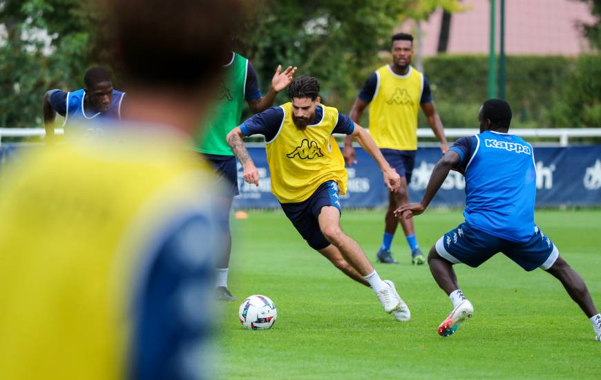 Quentin Daubin et le Stade Malherbe Caen s'entraîneront tous les jours avant la réception de l'Amiens SC