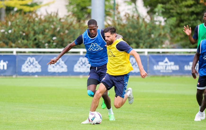 Quentin Daubin devrait retrouver l'entraînement collectif cette semaine après une semaine d'arrêt