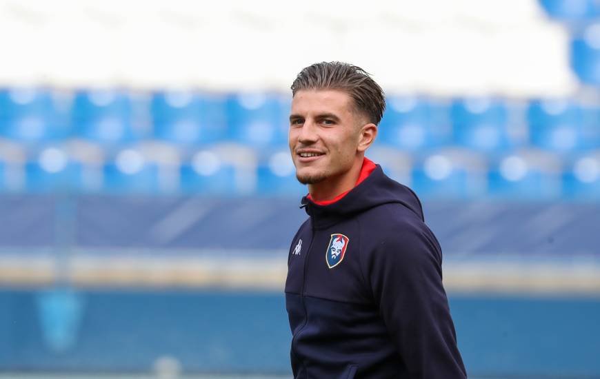 Hugo Vandermersch pourrait déjà retrouver une place dans le onze après son entorse à la cheville