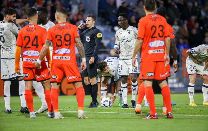 Les Caennais ont eu quelques situations en début de rencontre avant de céder face au Stade Lavallois