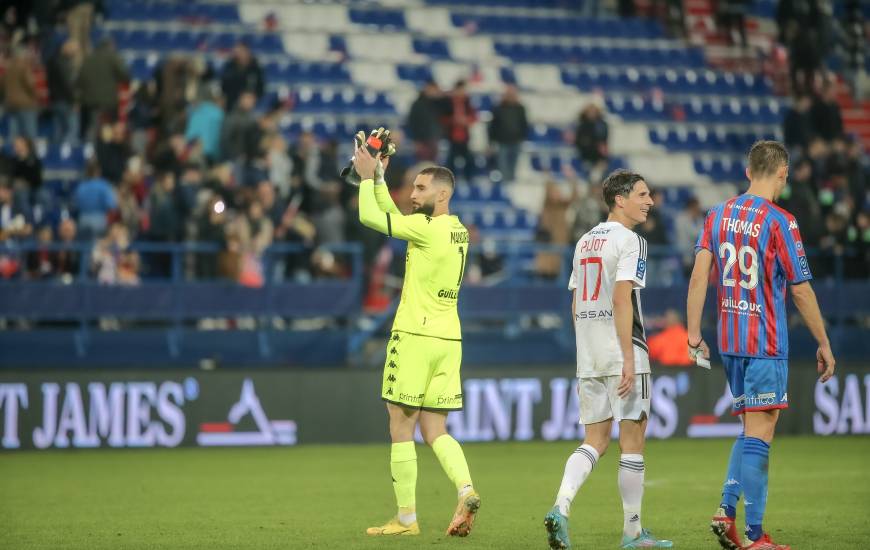 Anthony Mandréa et les Caennais restent sur trois clean sheets consécutifs à domicile 