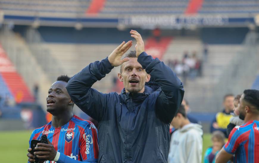 Romain Thomas et les Caennais ont trois rencontres pour aller chercher la quatrième place