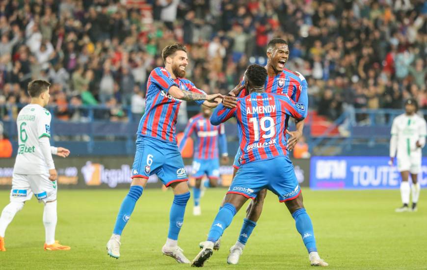 Samuel Essende a égalisé quelques minutes après la réduction du score d'Alexandre Mendy ce soir 