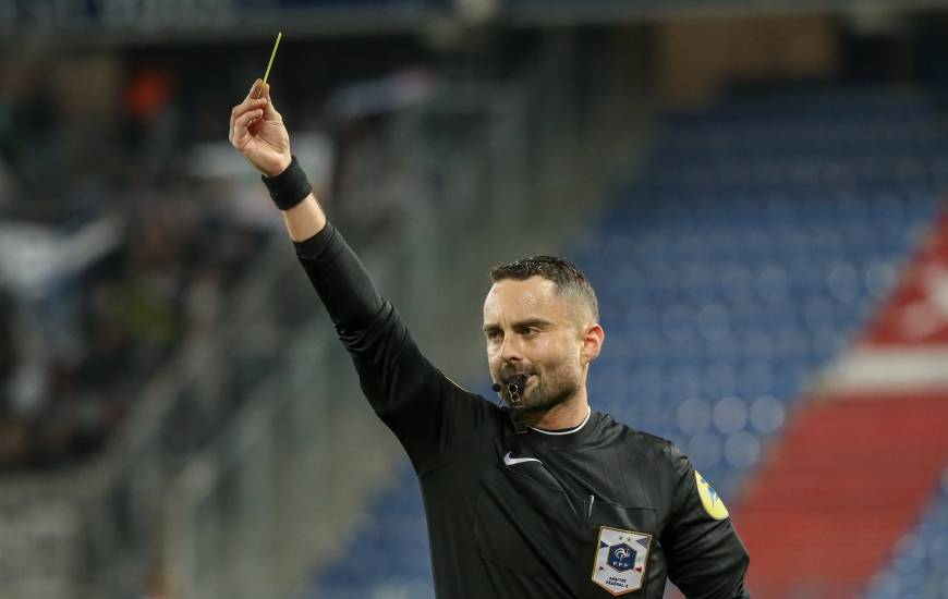 Romain Lissorgue va arbitrer le choc face au FC Sochaux lundi soir à d'Ornano