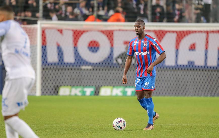 Ibrahim Cissé est de retour avec le groupe caennais !