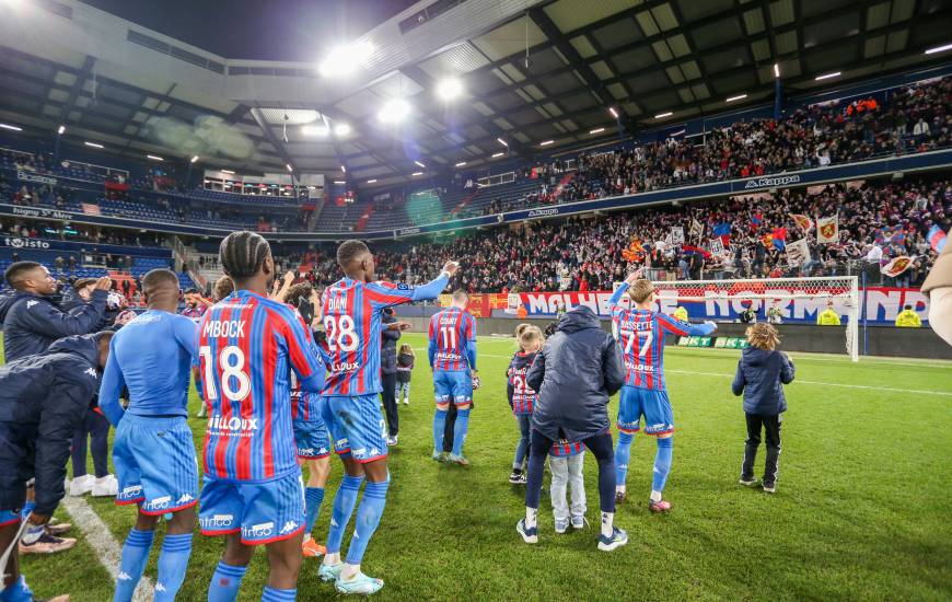 Le Stade Malherbe Caen n'a perdu qu'une seule de ses 20 dernières rencontres au stade Michel d'Ornano 