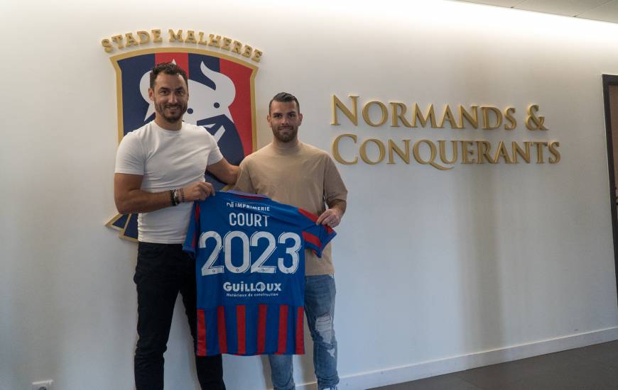 Yoann Court prolonge d'une année au SM Caen