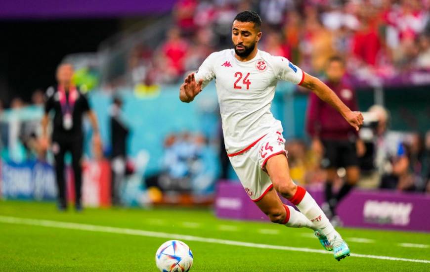 Ali Abdi a disputé toute la rencontre avec la Tunisie pour ce premier match de Coupe du Monde