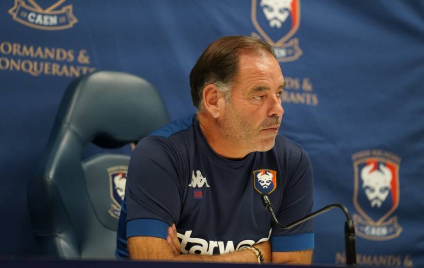 Stéphane Moulin fera son retour sur le banc de touche du Stade Malherbe Caen demain soir