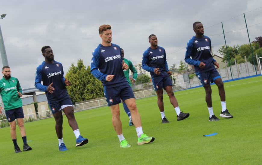 Première semaine complète d'entraînement pour les joueurs du Stade Malherbe Caen