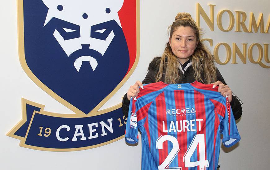 Eva Lauret est la première recrue de cette trêve hivernale pour l'équipe féminine