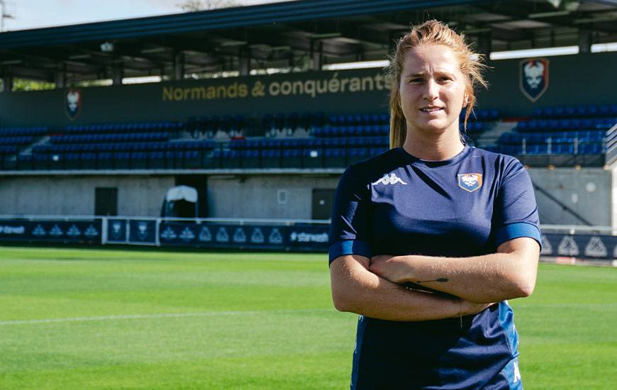 Marine Haupais dirigera sa première séance à la tête du Stade Malherbe Caen ce soir