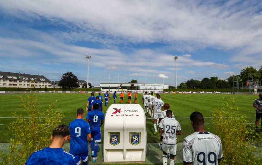 Le Stade Malherbe Caen a affronté le FC Versailles à l'occasion de son dernier match de préparation (0-0)