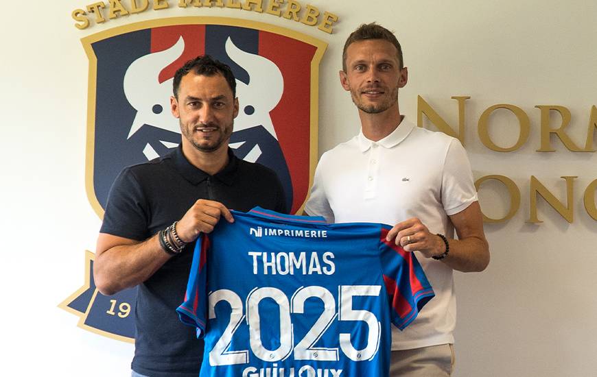 Romain Thomas s'est engagé pour les trois prochaines saisons avec le Stade Malherbe Caen