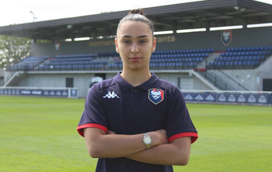 Wassilah Imlak la nouvelle gardienne du Stade Malherbe Caen compte une sélection avec l'équipe nationale du Maroc 